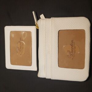 Buxton NWT Zippered Coin/Charge purse with keyring and ID card carrier